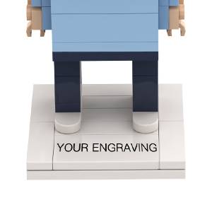 Full Body Customizable 1 Person Custom Brick Figures Small Particle Block Toy Universal Interlocking Plastic Toy Brick Me Figures Funny Girl Christmas Gifts For Girlfriend