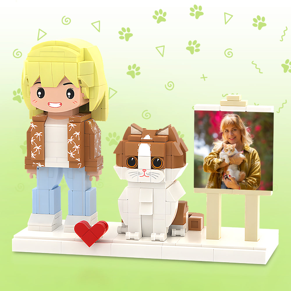 Customizable Fully Body People With Dog Pets Lovers Gifts